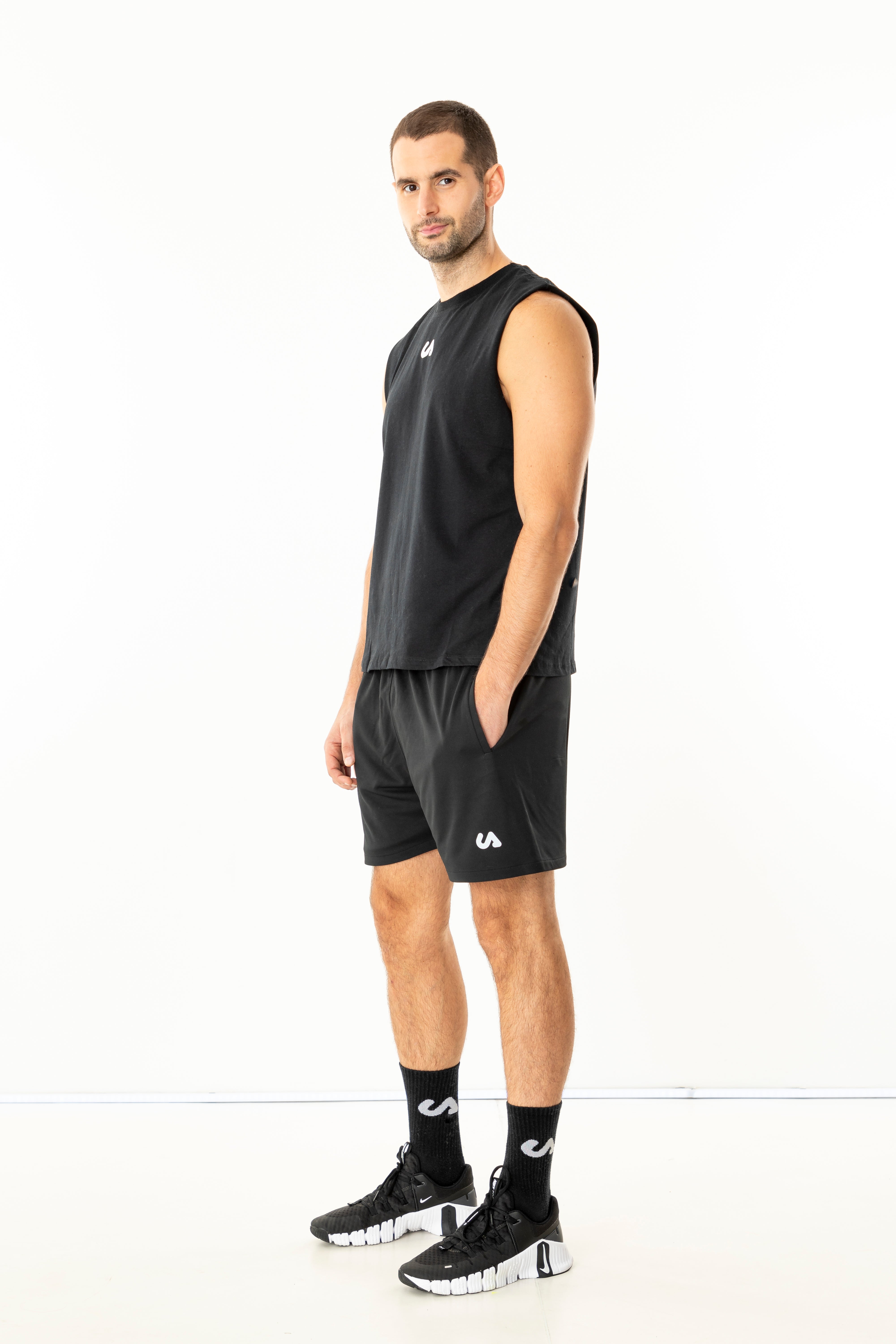 Siyah Dry Fit Şort