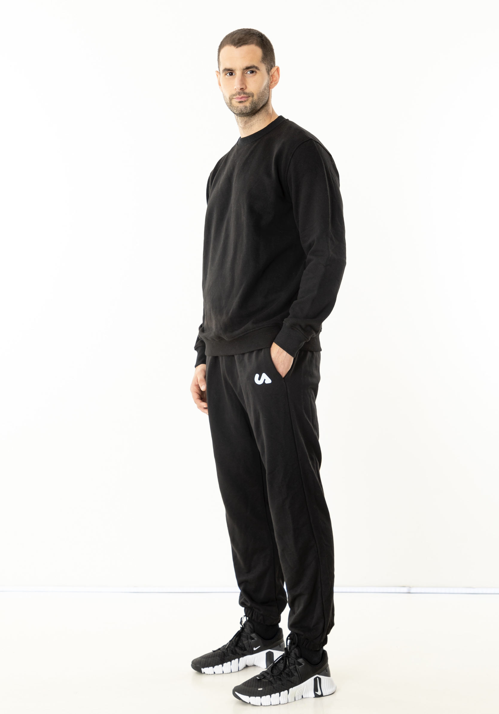 Black Tracksuit Top