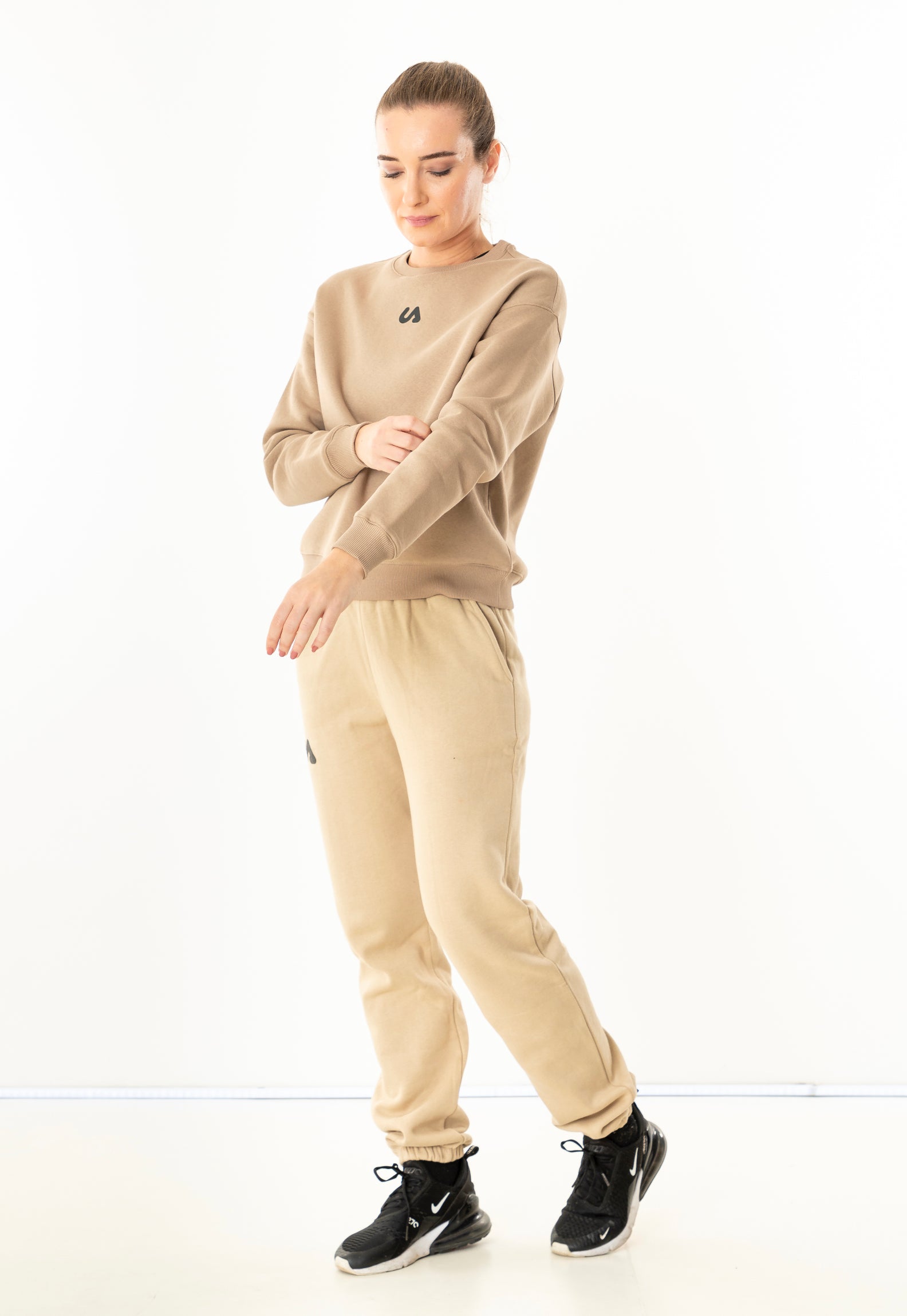 Koyu Bej Sweatshirt
